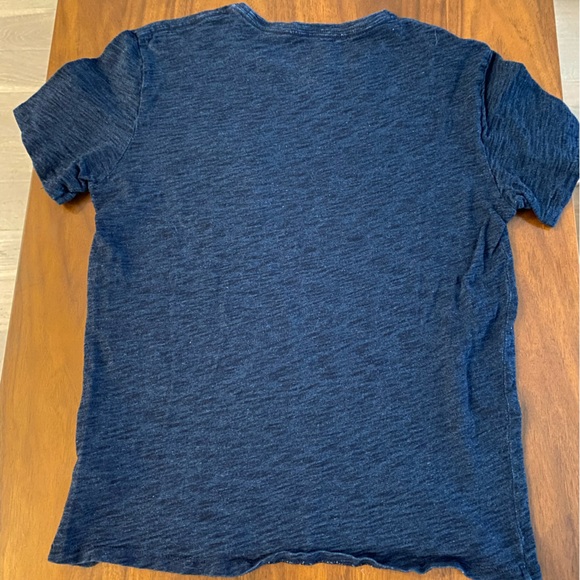Wallace & Barnes Men’s Indigo T-Shirt - Picture 4 of 4